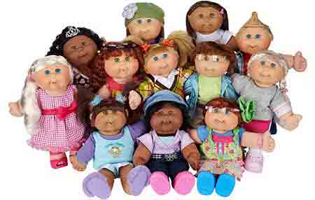 Cabbage patch dolls