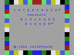 Blockade Runner title screen