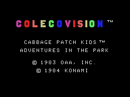 Cabbage Patch Kids Adventure in the Park
